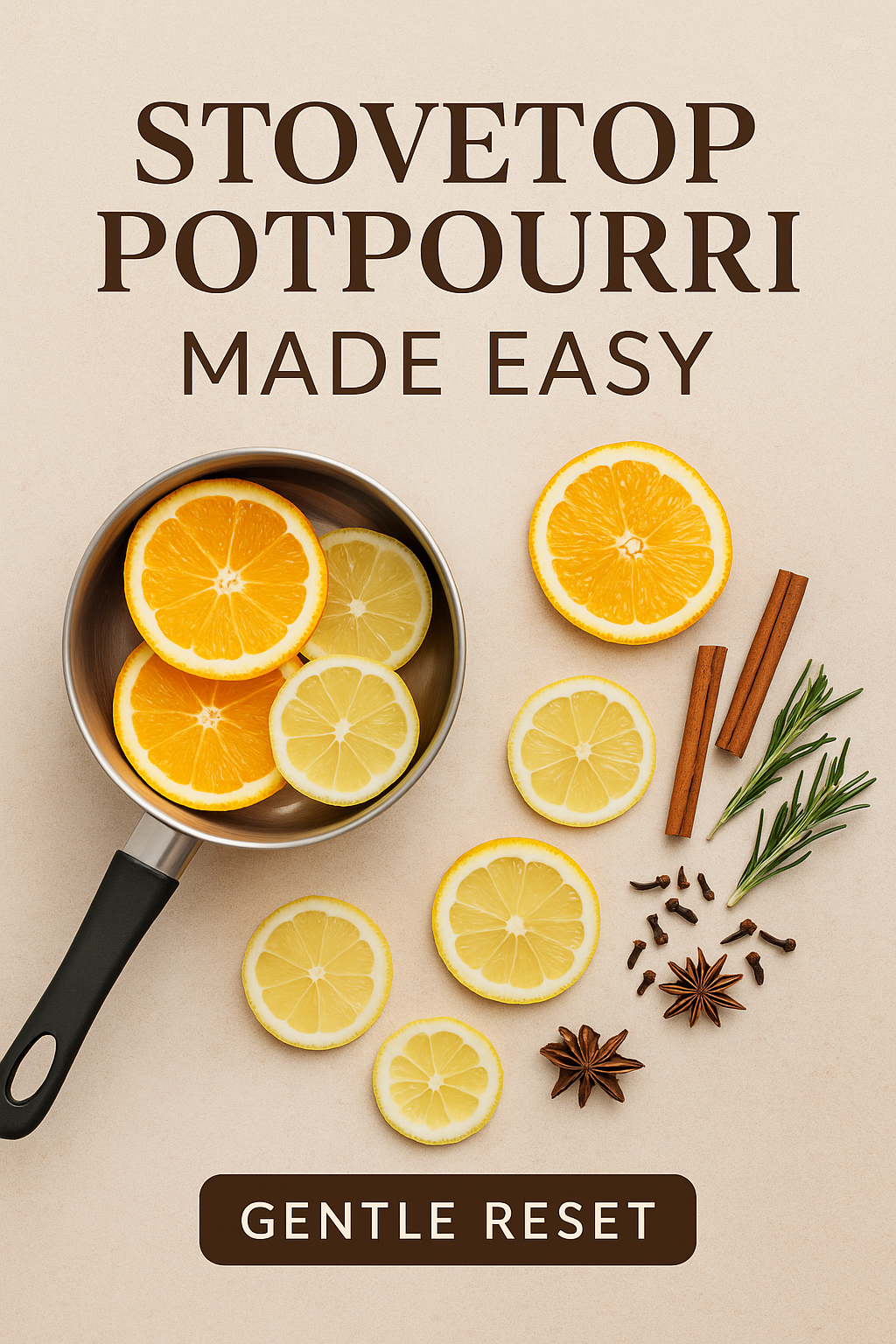 🍊✨ Stovetop Potpourri for a Cozy Home: Simple, Natural Scents for Busy Moms