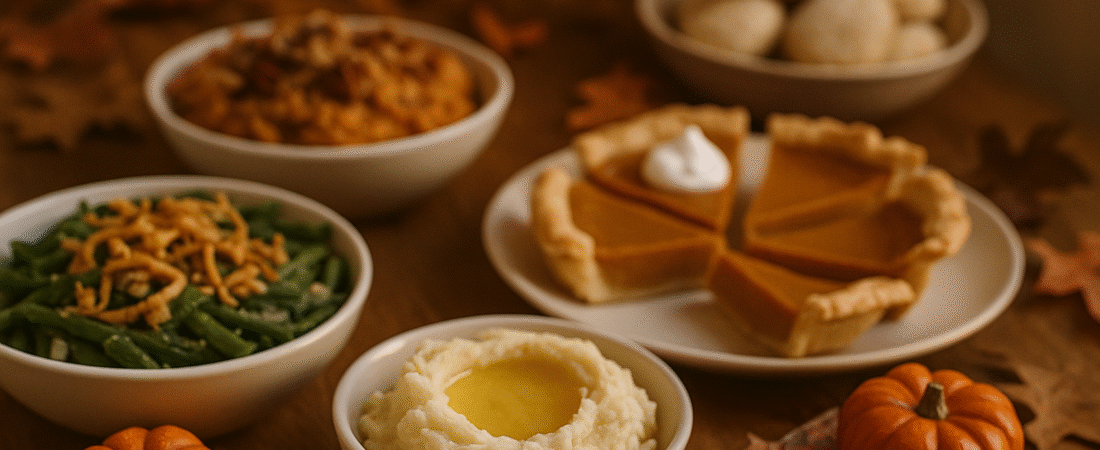 🍽️ 15 Easy Thanksgiving Sides & Dessert Recipes for a Cozy, Stress-Free Holiday
