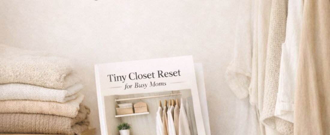 How to Organize a Closet With Little Space (15-Minute Tiny Closet Reset)