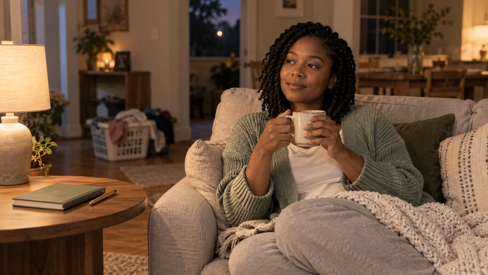 The Evening Reset Routine for Busy Moms (Even When Nothing Feels Finished)